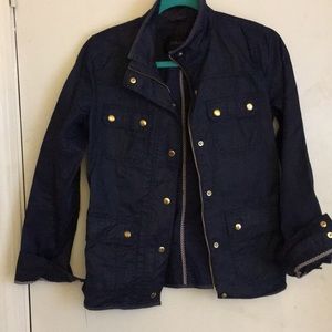 Navy J. Crew jacket
